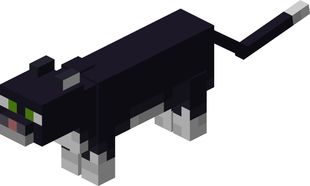 Gato de Minecraft